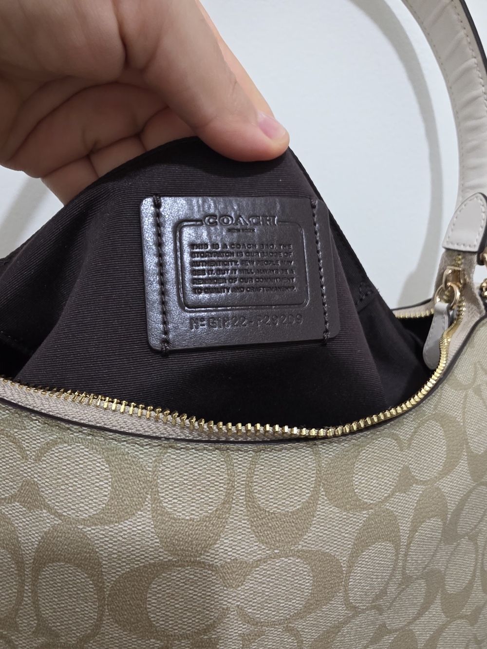 Coach Kristy Shoulder Bag in Signature Canvas - Picture 10 of 12